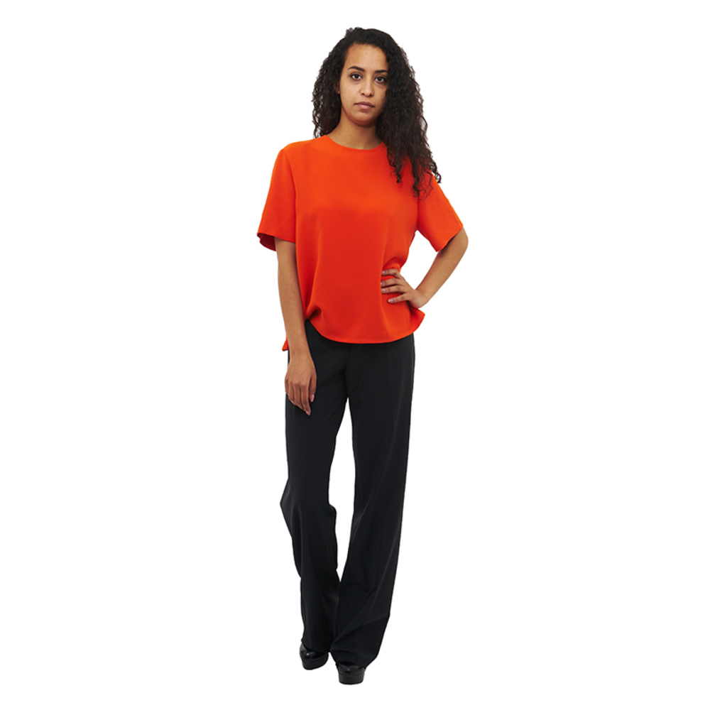 Academia Blouse Women size M Orange